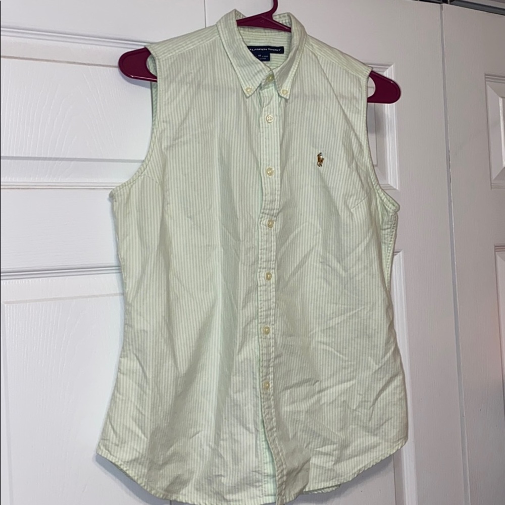 Ralph Lauren Sleeveless Blouse